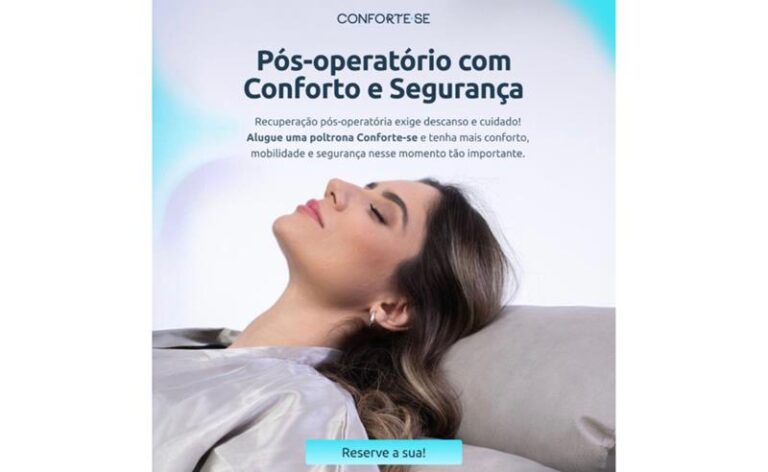 Aluguel de poltronas para pós-operatório em São Paulo