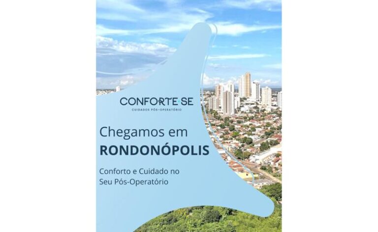 Conforte-se Rondonópolis: conforto, tecnologia e cuidado no seu pós-operatório