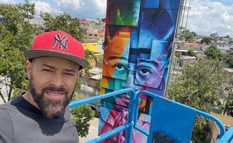 DiCesarlove conecta arte, culturas e lança painel icônico em São Paulo